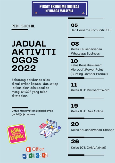 Jadual Aktiviti 8